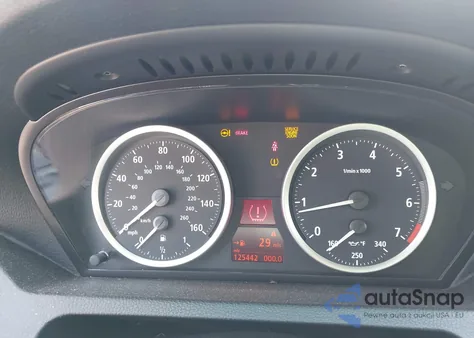 2007 BMW 650I z USA, uszkodzony, nr VIN WBAEH13507CR46469